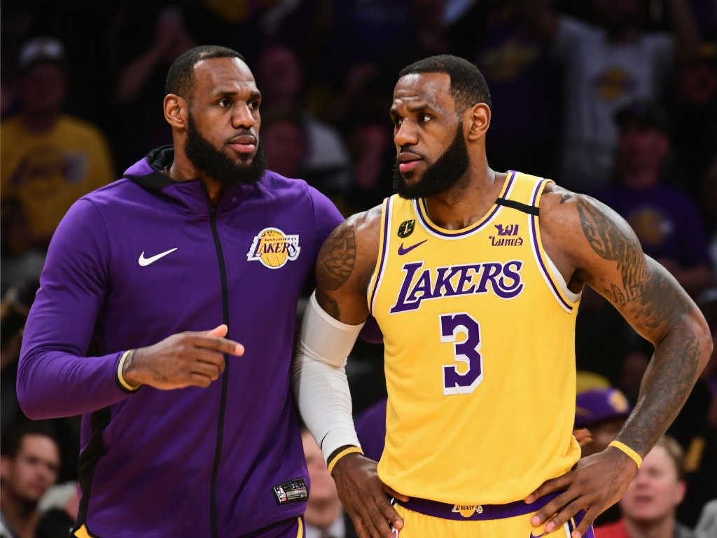 湖人东詹组合前景如何？40岁詹姆斯巅峰依旧，愿主动让位