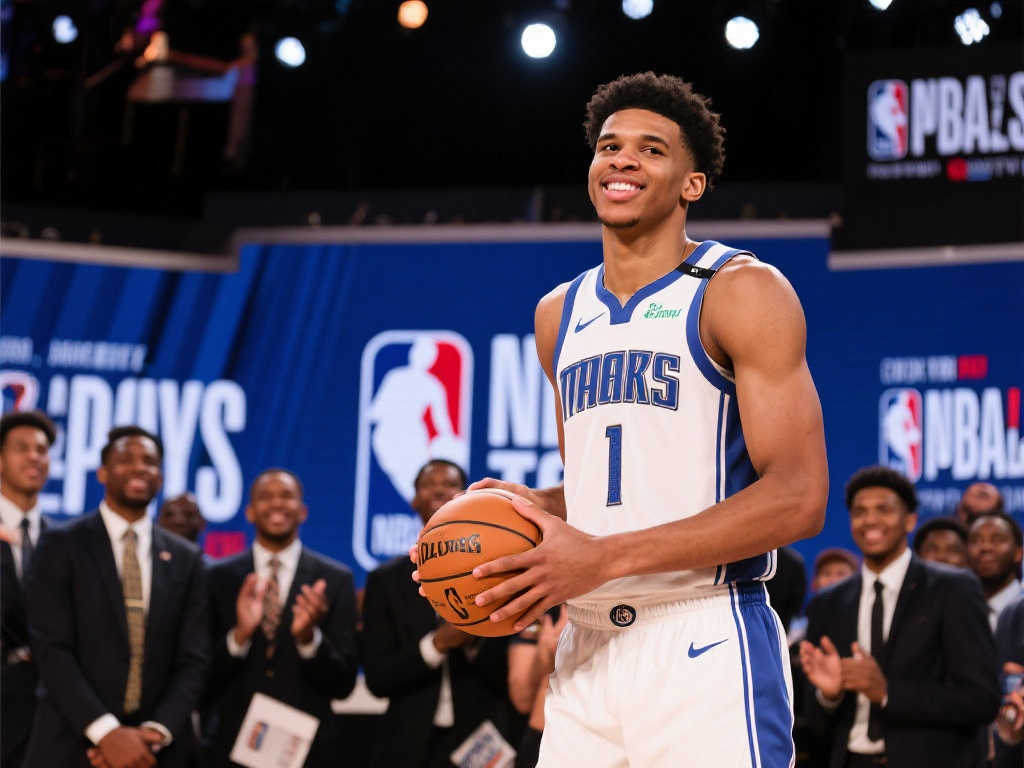 NBA选秀夜惊喜不断，新人展现无限潜力